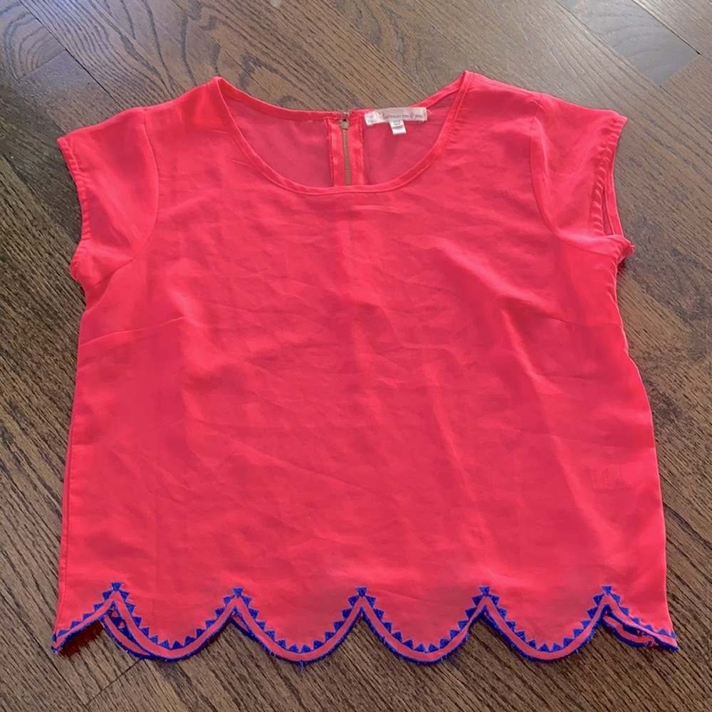 embroidered top